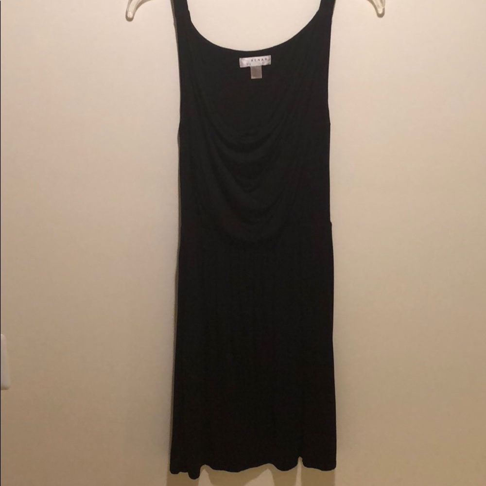 Kenar black sleeveless dress